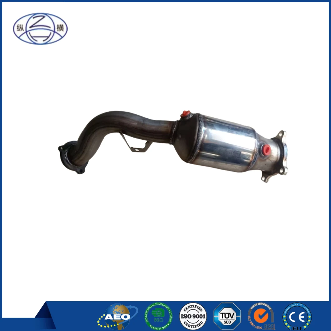 Audi Q5 2.0t Universal Style Three Way Car Accessories Euro 5 Catalyst Catalytic Converter