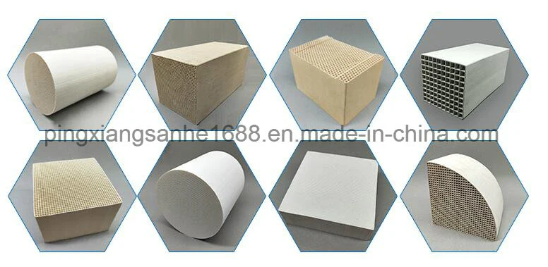 Ceramic Honeycomb Rto Blocks 150X150X300mm (10X10 Holes, 13X13 Holes,