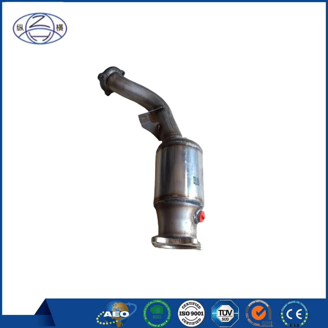 Audi Q5 2.0t Universal Style Three Way Car Accessories Euro 5 Catalyst Catalytic Converter