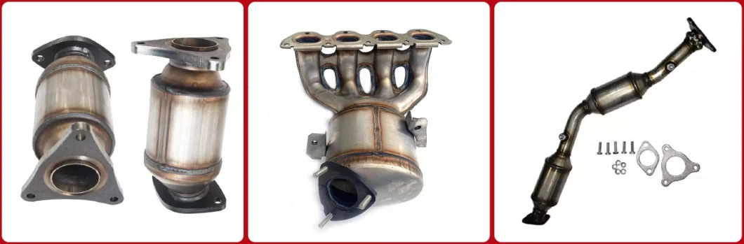 High Performance Universal Wholesale Catalytic Converter in OBD/Euro 2/Euro 3/Euro 4/Euro 5 for Exhaust System