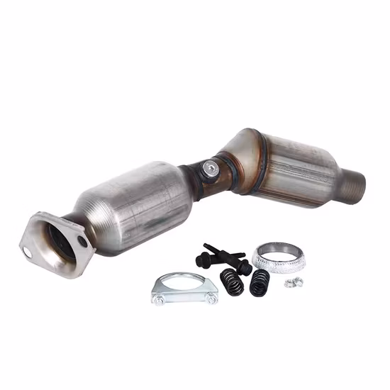 Mini convertitore catalitico a montaggio diretto metallico a tre vie per auto professionale per Toyota Prius