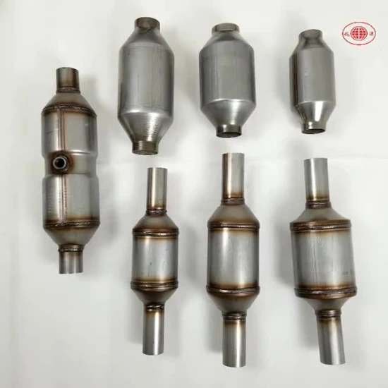 Convertitore catalitico per sistema di scarico per auto Euro 2/3/4/5/6/Convertitore catalitico universale Convertitore catalitico universale a nido d'ape in ceramica in acciaio inossidabile a montaggio diretto